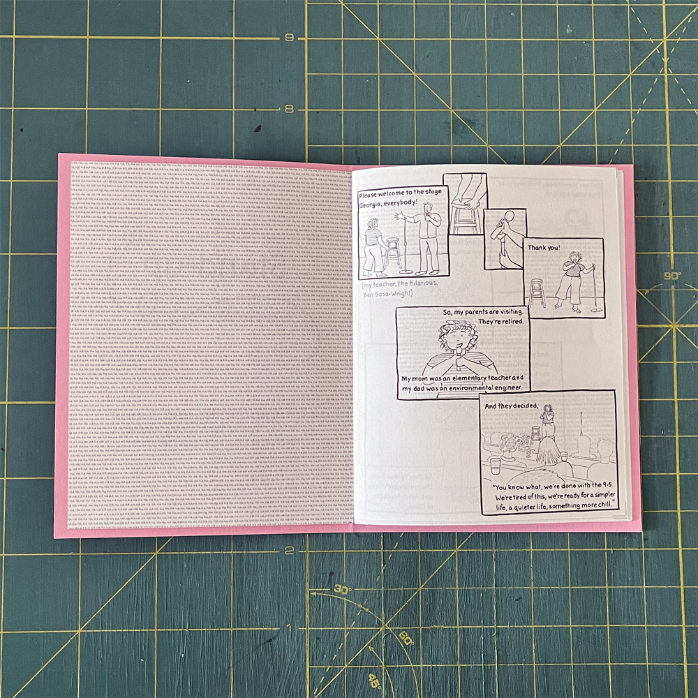 Stand-up Mini Comic Thumbnail